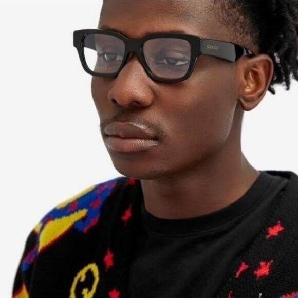 Original Gucci GG1428O 001 is the perfect choice for man - Picture 1 of 9